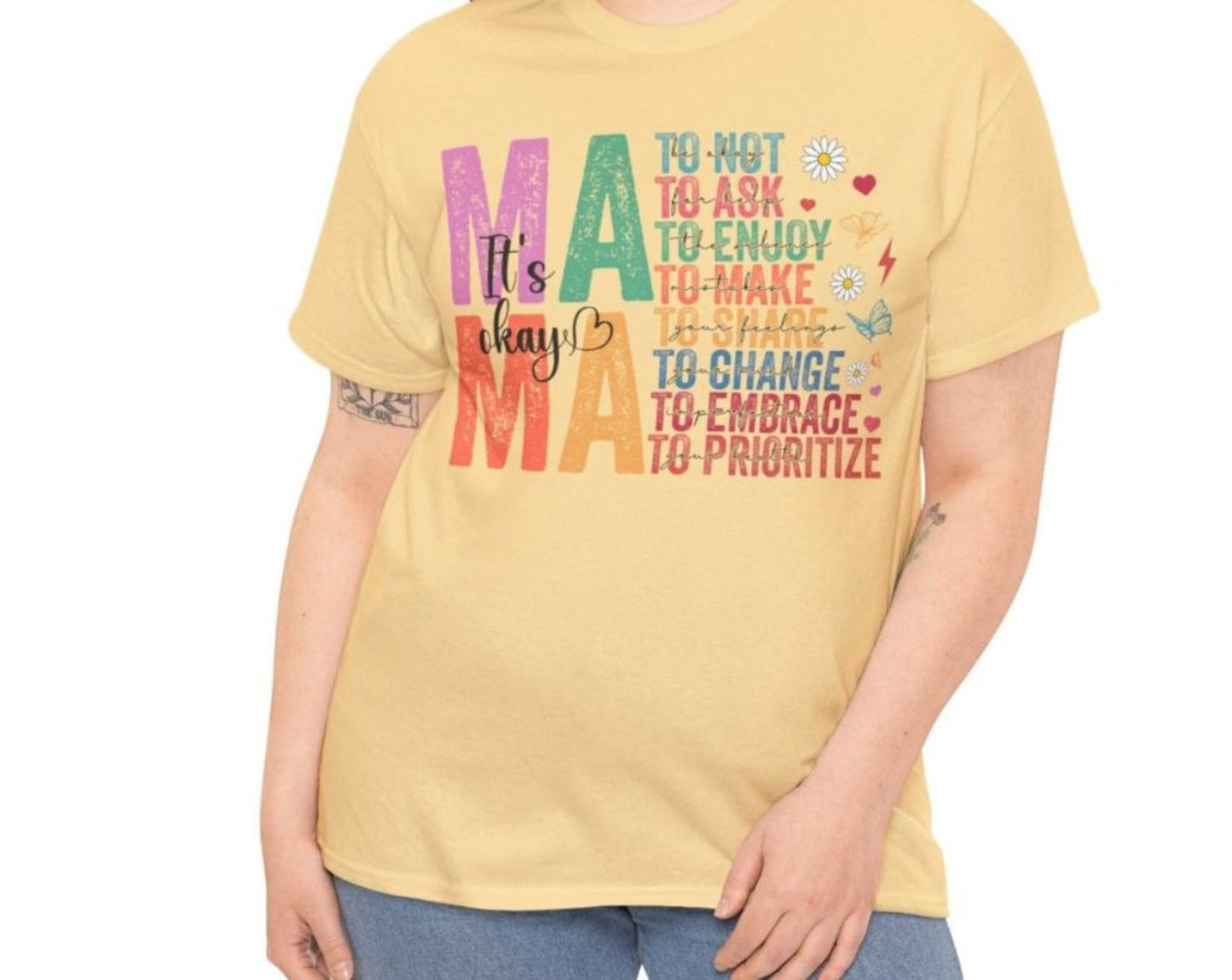 Mama It's okay Tee - Kim’s Signature Beauty & Accessories    
