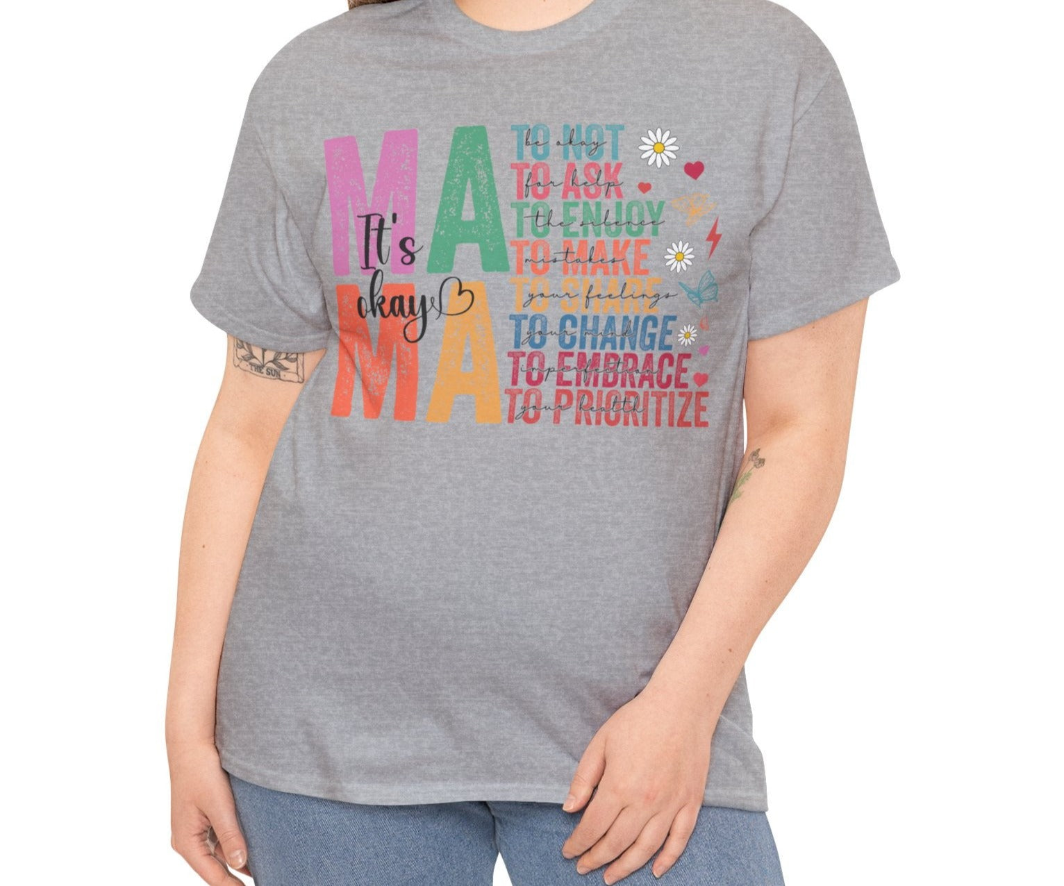 Mama It's okay Tee - Kim’s Signature Beauty & Accessories    