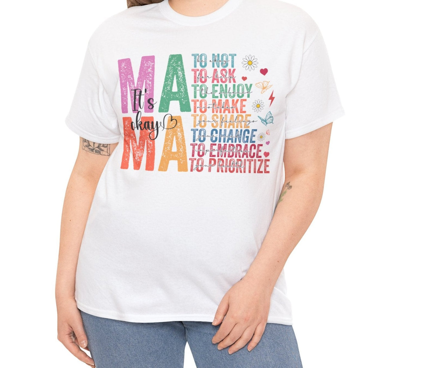 Mama It's okay Tee - Kim’s Signature Beauty & Accessories    