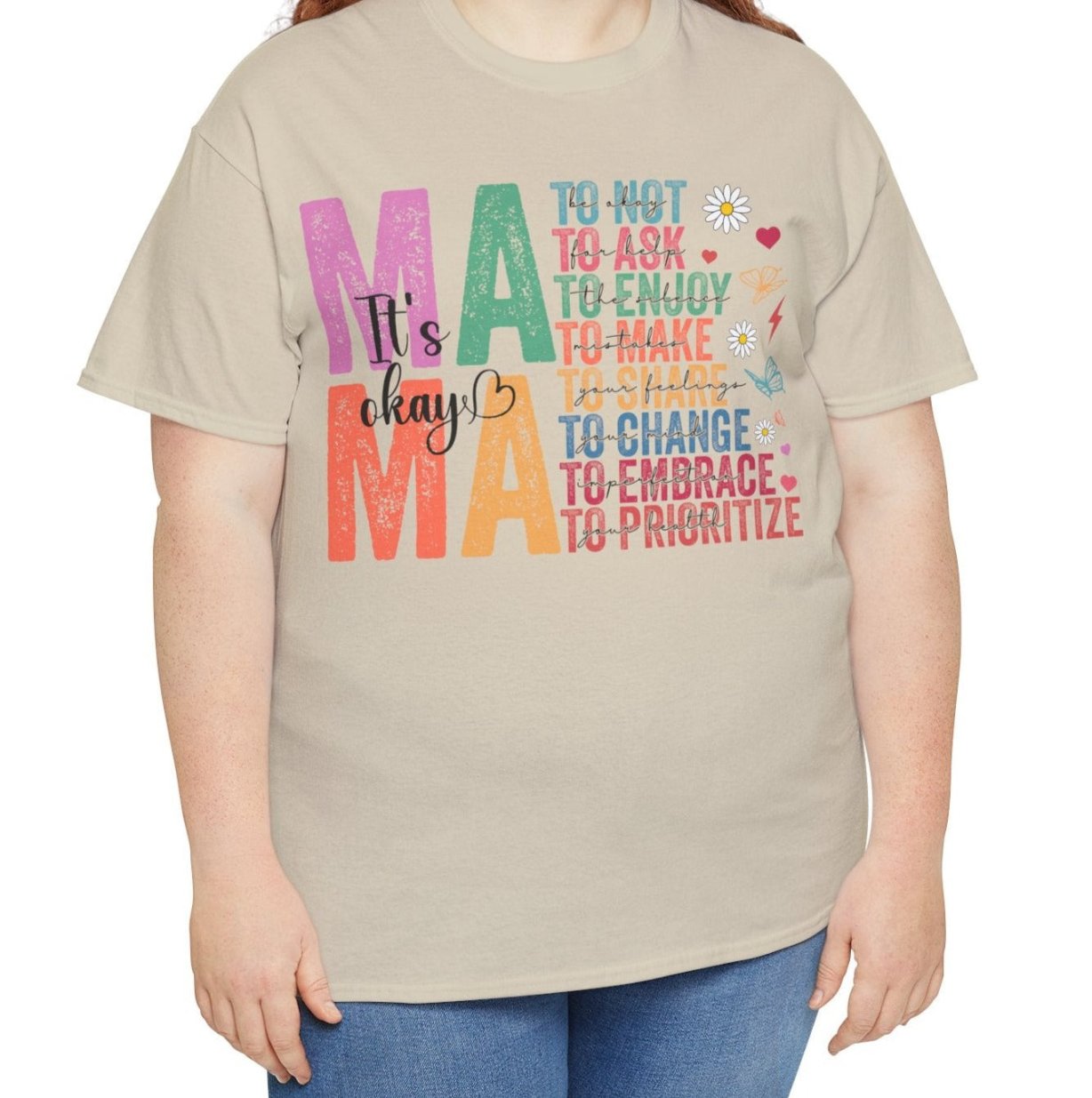 Mama It's okay Tee - Kim’s Signature Beauty & Accessories    