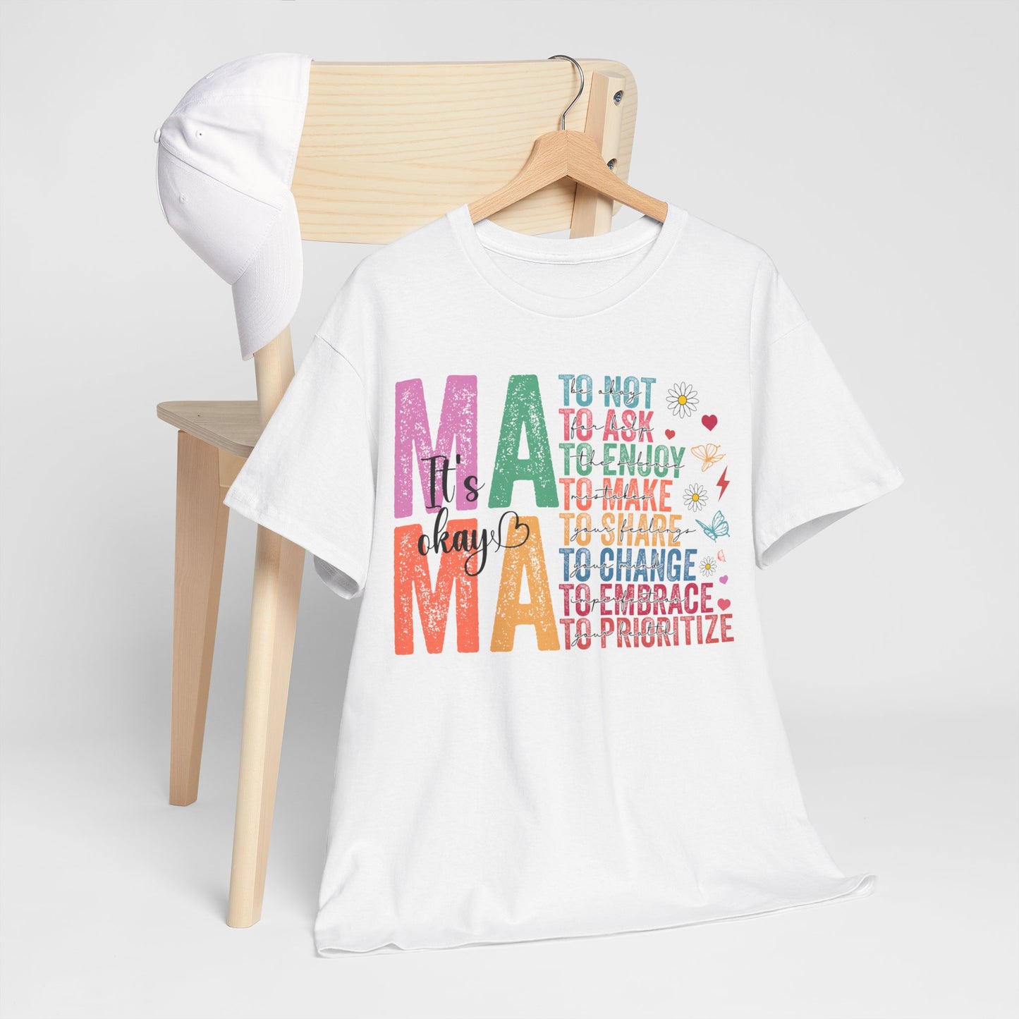 Mama It's okay Tee - Kim’s Signature Beauty & Accessories    
