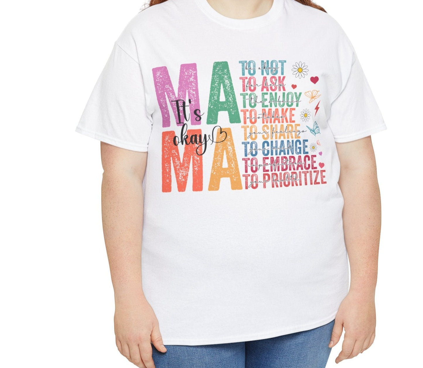 Mama It's okay Tee - Kim’s Signature Beauty & Accessories    