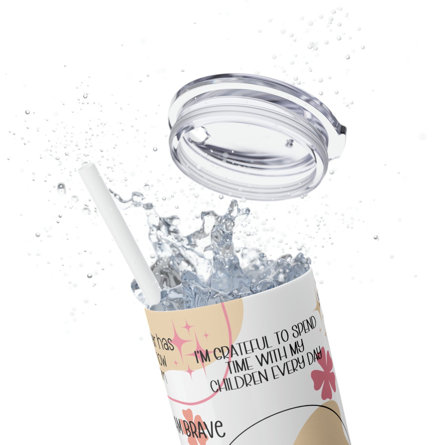 Mama Reminders Tumbler with Straw, 20oz - Kim’s Signature Beauty & Accessories    