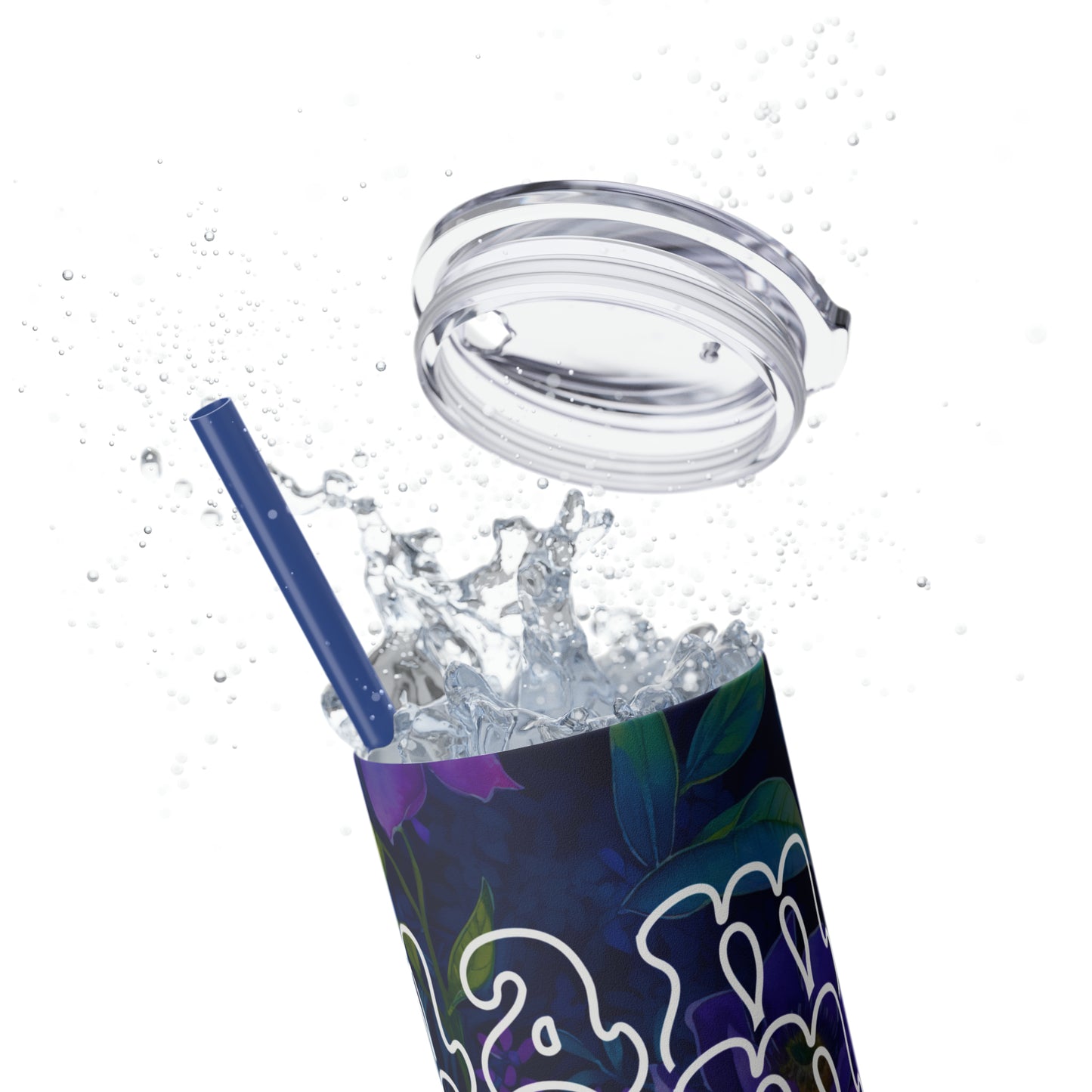 Mama | Skinny Tumbler with Straw, 20oz - Kim’s Signature Beauty & Accessories    