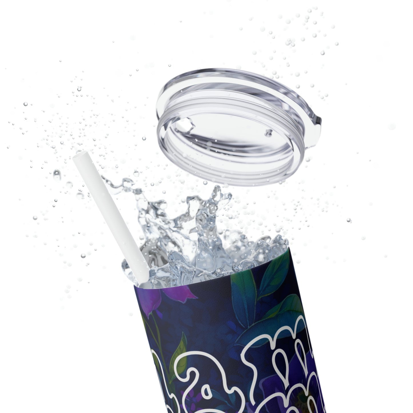 Mama | Skinny Tumbler with Straw, 20oz - Kim’s Signature Beauty & Accessories    