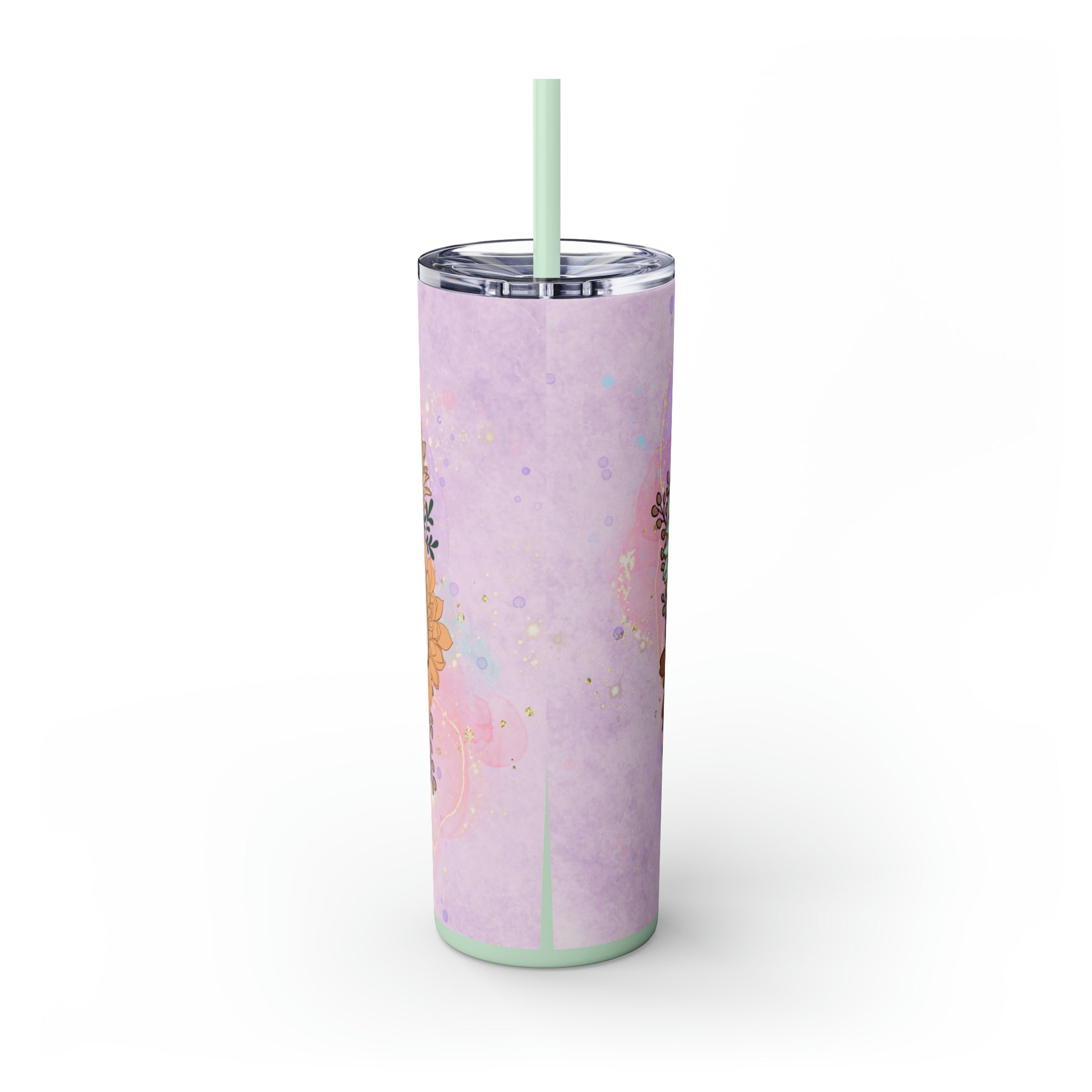 Mama | Skinny Tumbler with Straw 20oz - Kim’s Signature Beauty & Accessories    