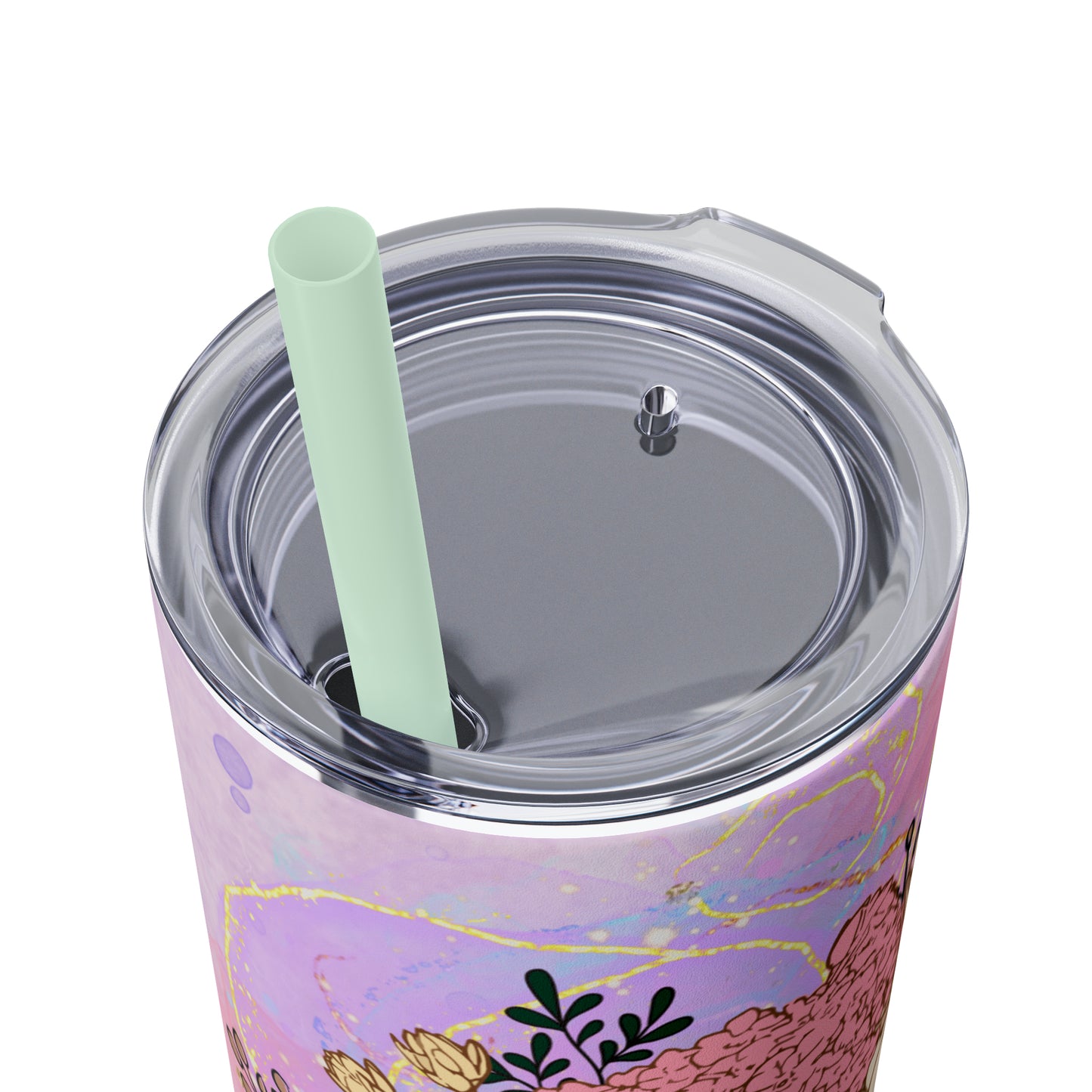 Mama | Skinny Tumbler with Straw 20oz - Kim’s Signature Beauty & Accessories    