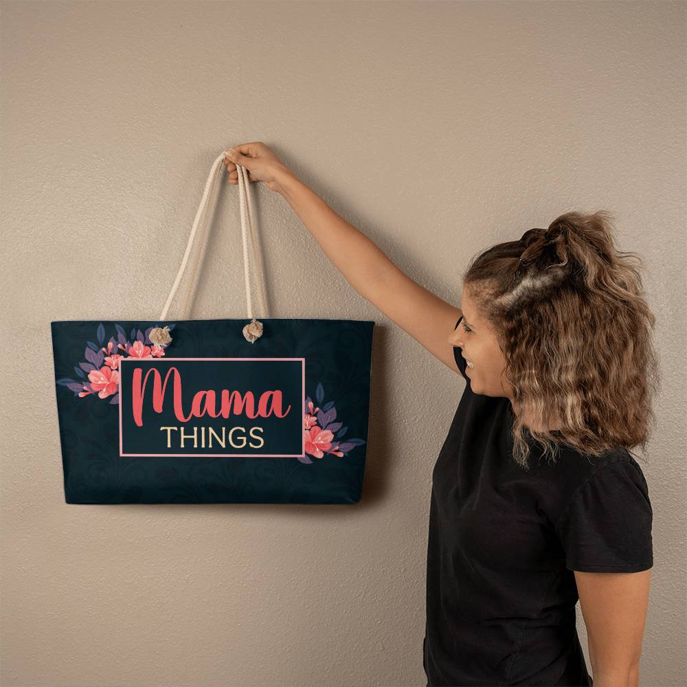 Mama Things Weekender Tote - Kim’s Signature Beauty & Accessories    