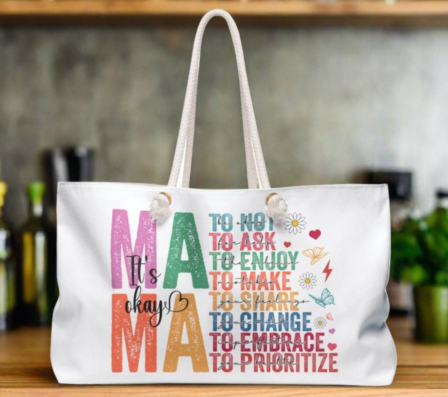 Mama Weekender Bag - Kim’s Signature Beauty & Accessories    