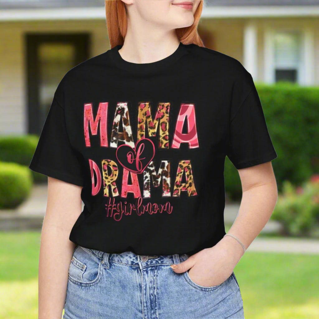 Mama of Drama T-Shirt – Bold #GirlMom Tee for Sassy Mamas - Kim’s Signature Beauty & Accessories    