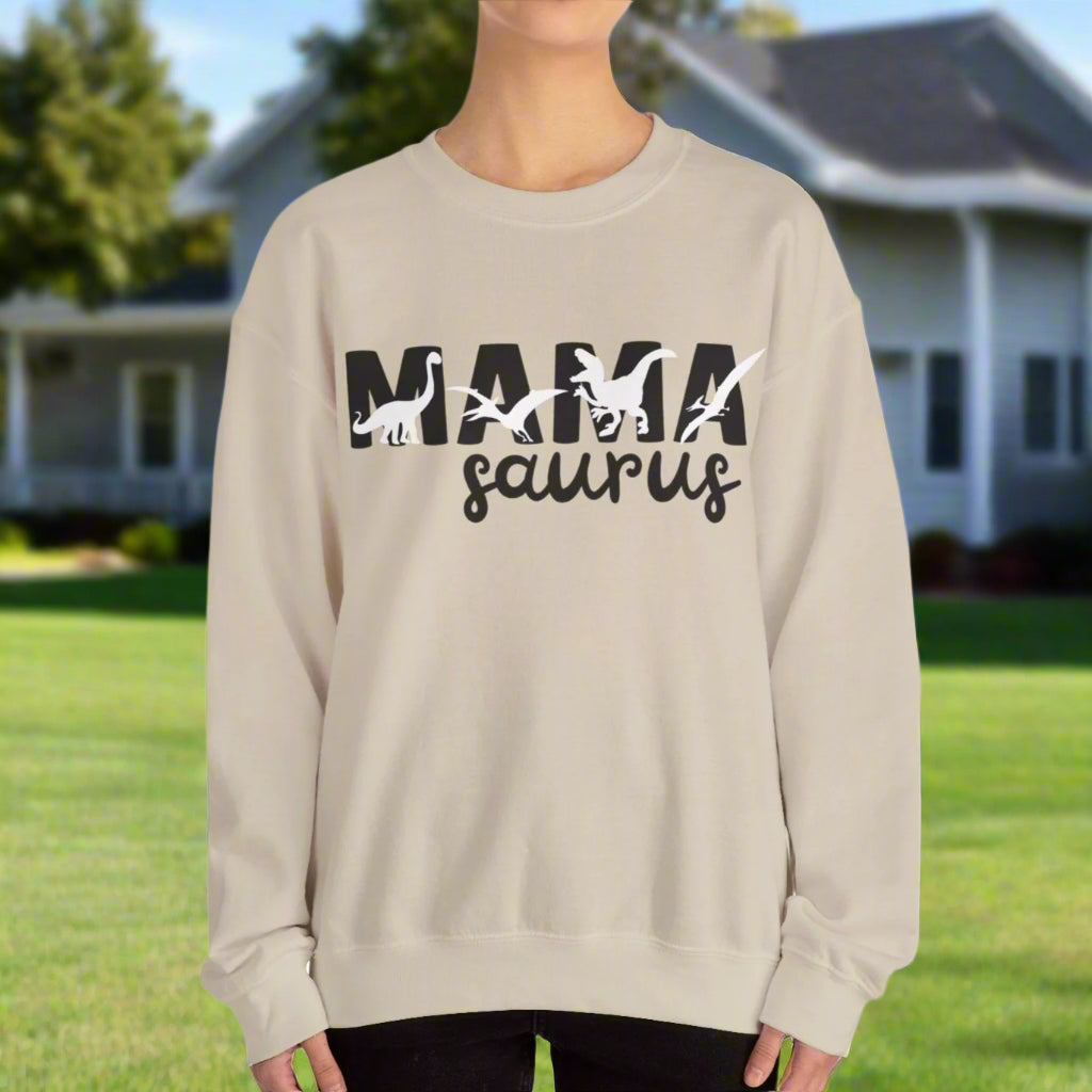 MamaSaurus Dinosaur Mom Sweatshirt – Fierce, Fun & Cozy for Moms - Kim’s Signature Beauty & Accessories    