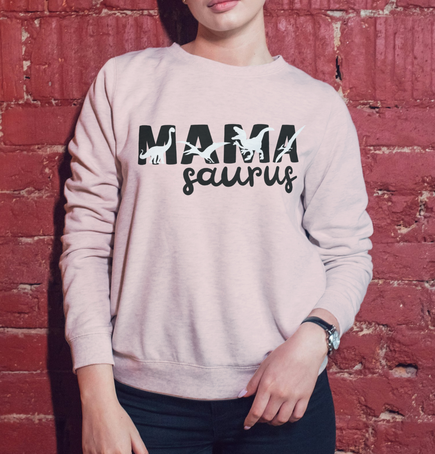 MamaSaurus Dinosaur Mom Sweatshirt – Fierce, Fun & Cozy for Moms - Kim’s Signature Beauty & Accessories    