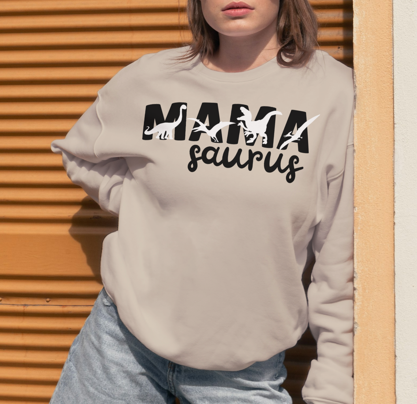 MamaSaurus Dinosaur Mom Sweatshirt – Fierce, Fun & Cozy for Moms - Kim’s Signature Beauty & Accessories    