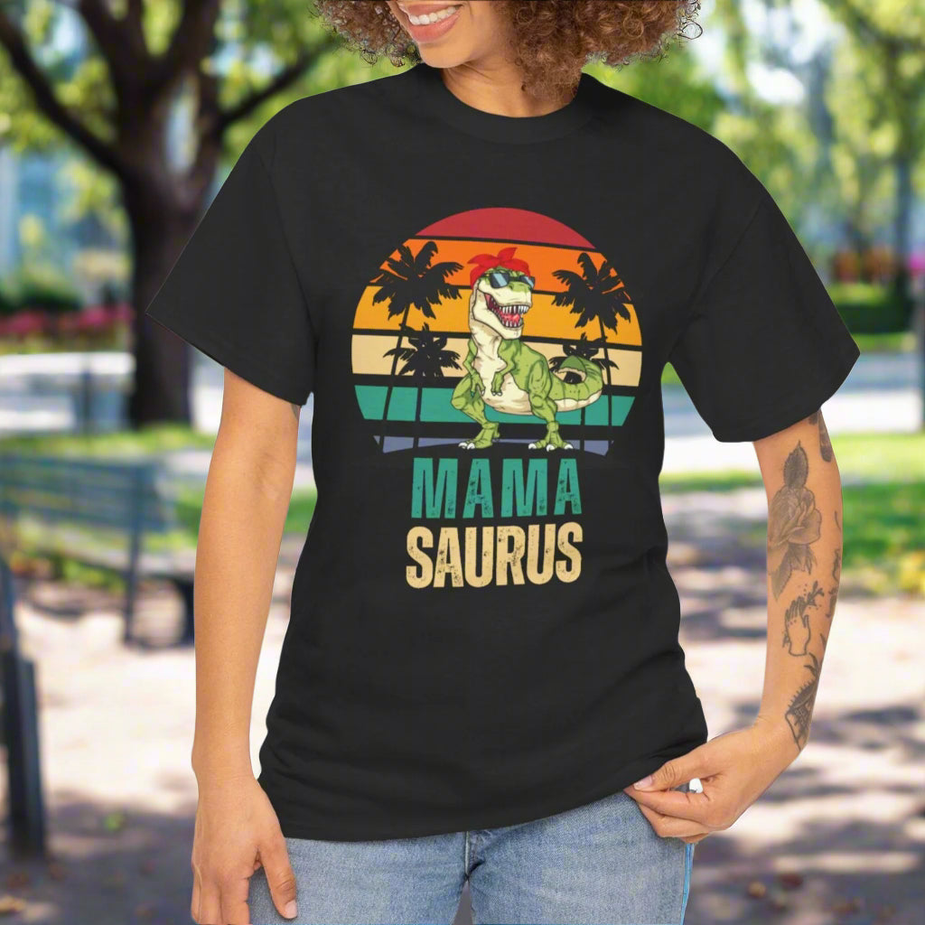 Mamasaurus T-Shirt - Fun Family Matching Tee - Kim’s Signature Beauty & Accessories    