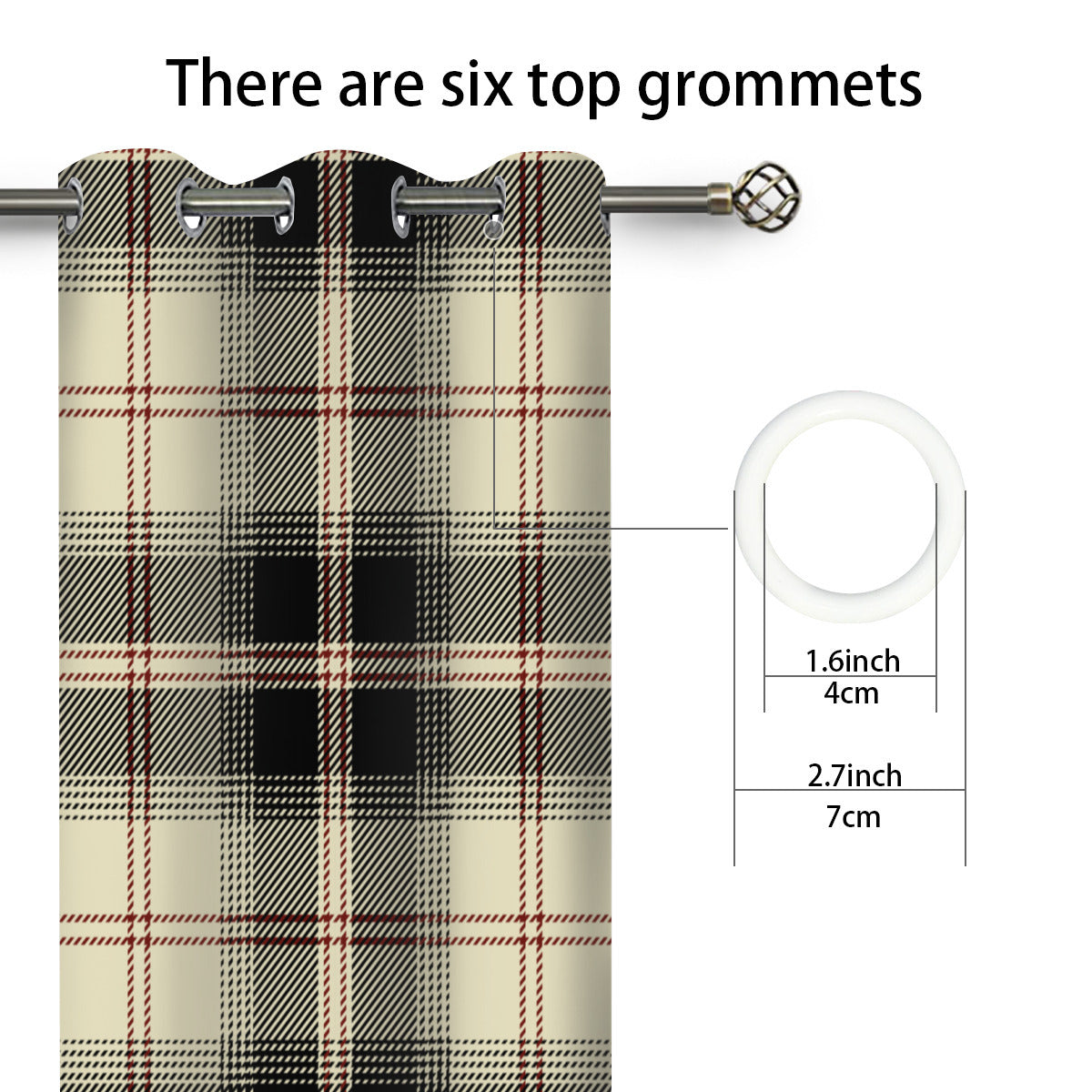 Manly Plaid Curtains - Kim’s Signature Beauty & Accessories    