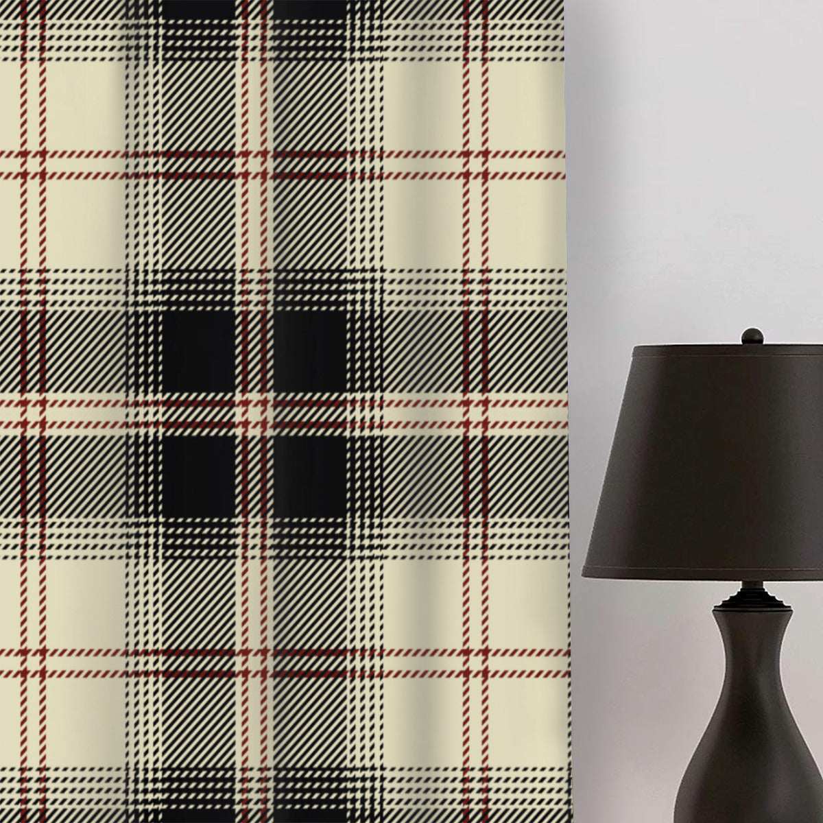 Manly Plaid Curtains - Kim’s Signature Beauty & Accessories    