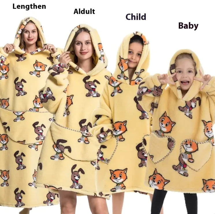 Matching Family CozyPlus™ Hooded Fleece – Unisex - Kim’s Signature Beauty & Accessories    