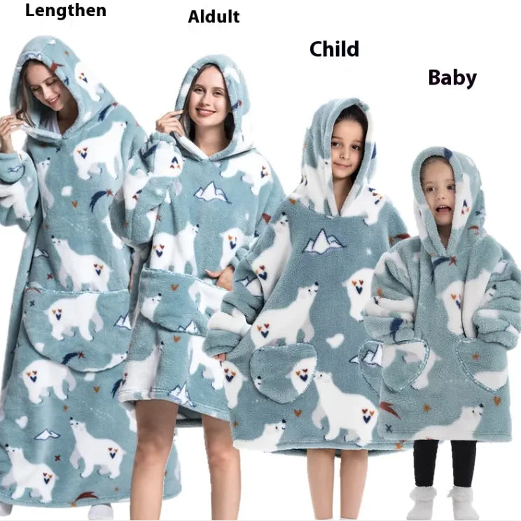 Matching Family CozyPlus™ Hooded Fleece – Unisex - Kim’s Signature Beauty & Accessories    