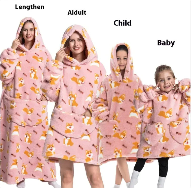 Matching Family CozyPlus™ Hooded Fleece – Unisex - Kim’s Signature Beauty & Accessories    