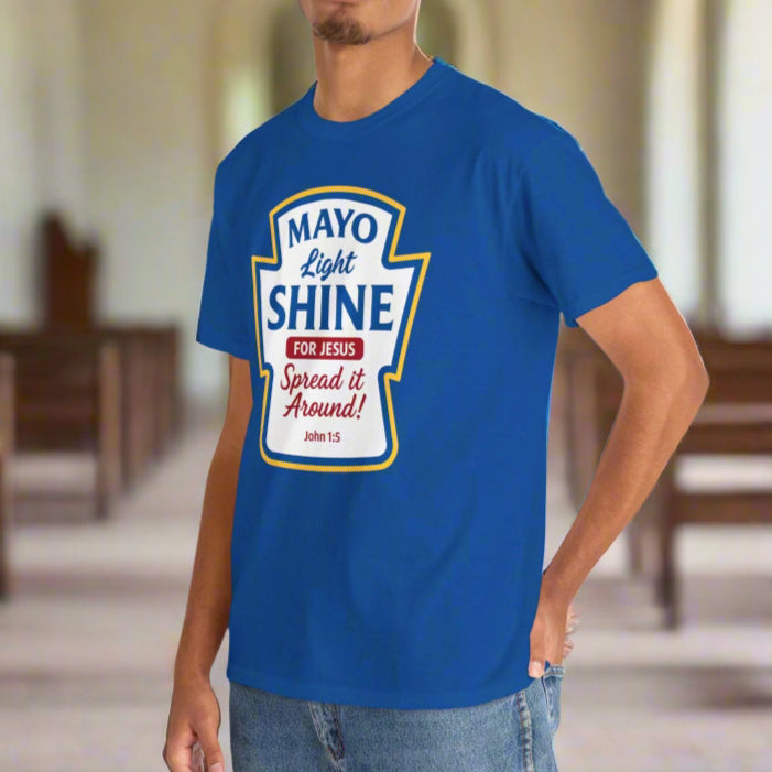 Mayo Light Shine for Jesus Tee – Spread the Faith! - Kim’s Signature Beauty & Accessories    