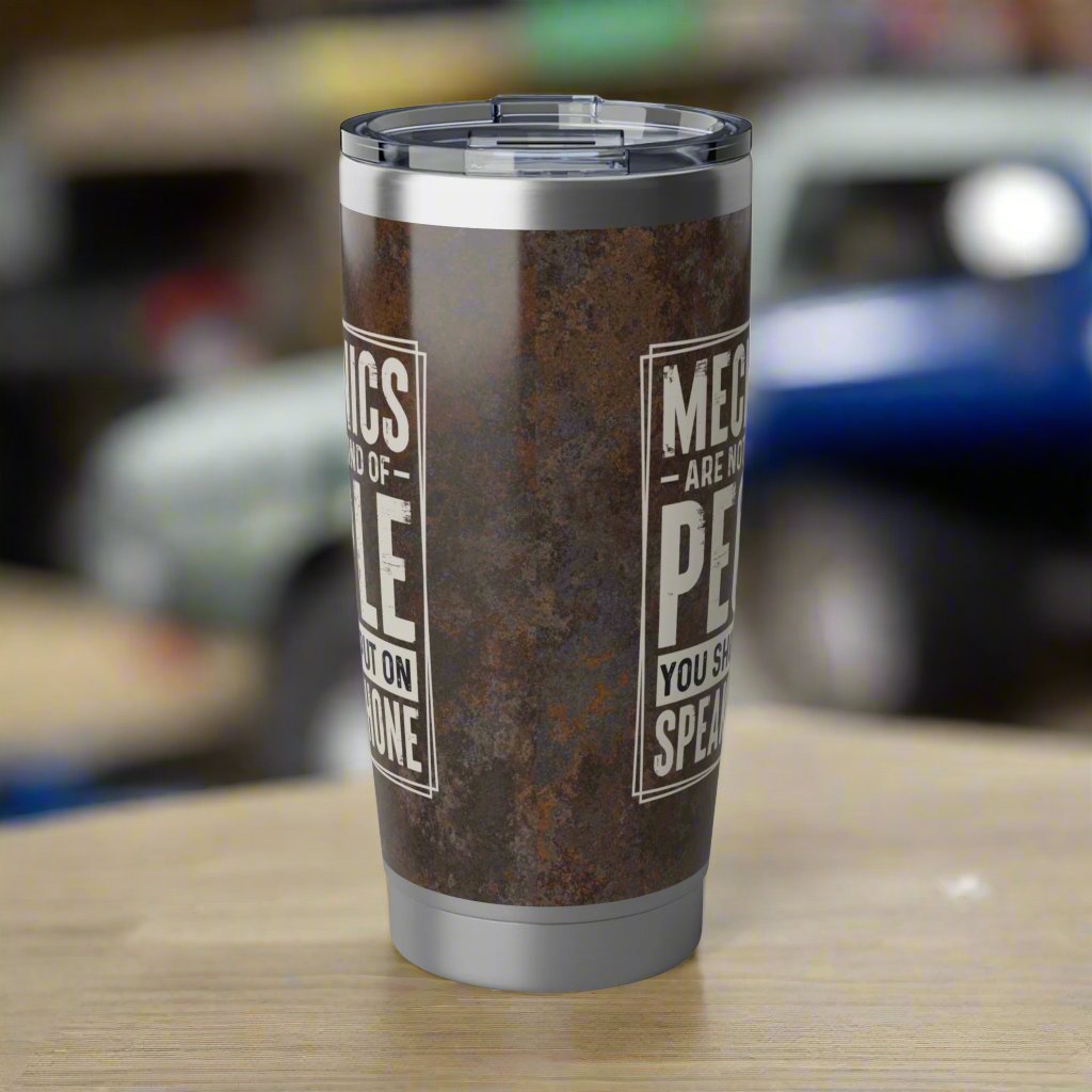 Mechanics & Speaker Phones 20oz Tumbler - Kim’s Signature Beauty & Accessories    