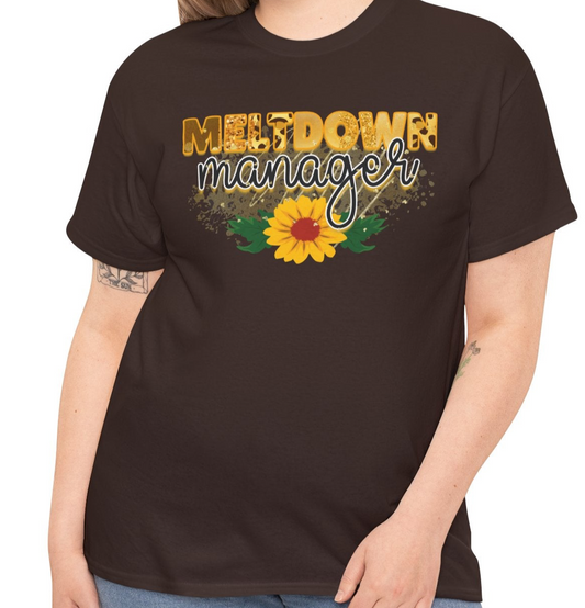 Meltdown Manager Tee - Kim’s Signature Beauty & Accessories    