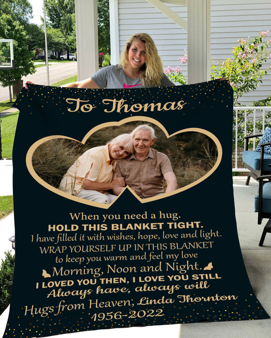 Memorial Photo Plush Fleece Blanket - Kim’s Signature Beauty & Accessories    