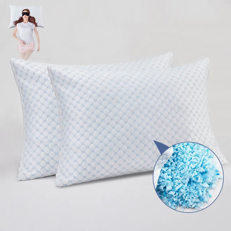 Memory Foam Cool Feeling Pillow - Kim’s Signature Beauty & Accessories    