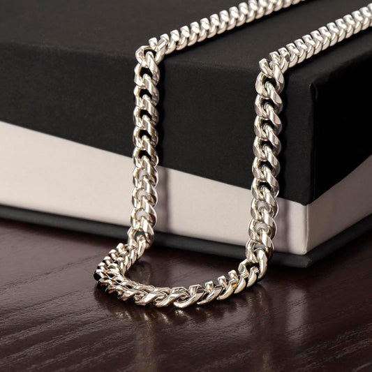 Men's Cuban Link Chain - Kim’s Signature Beauty & Accessories    