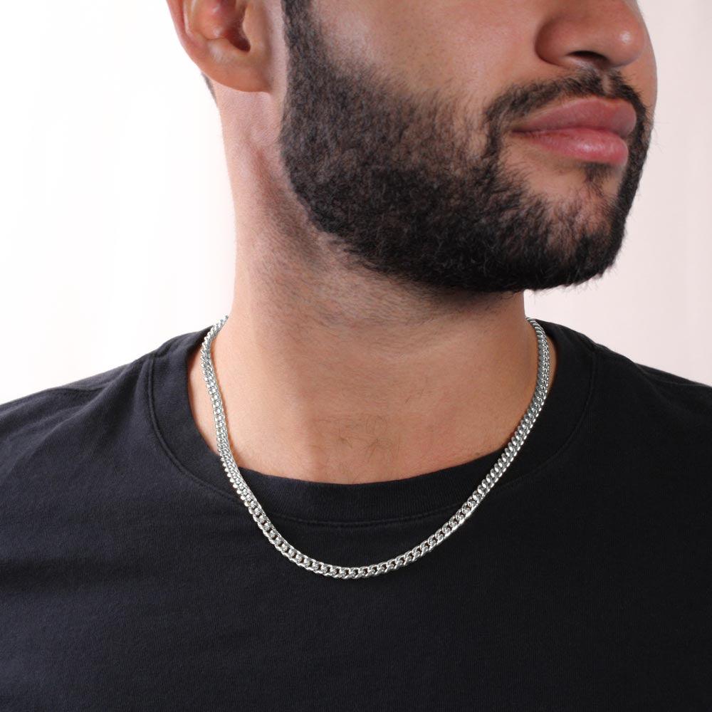 Men's Cuban Link Chain - Kim’s Signature Beauty & Accessories    