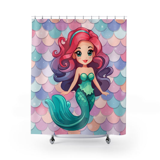 Mermaid Beauty | Shower Curtain - Kim’s Signature Beauty & Accessories    