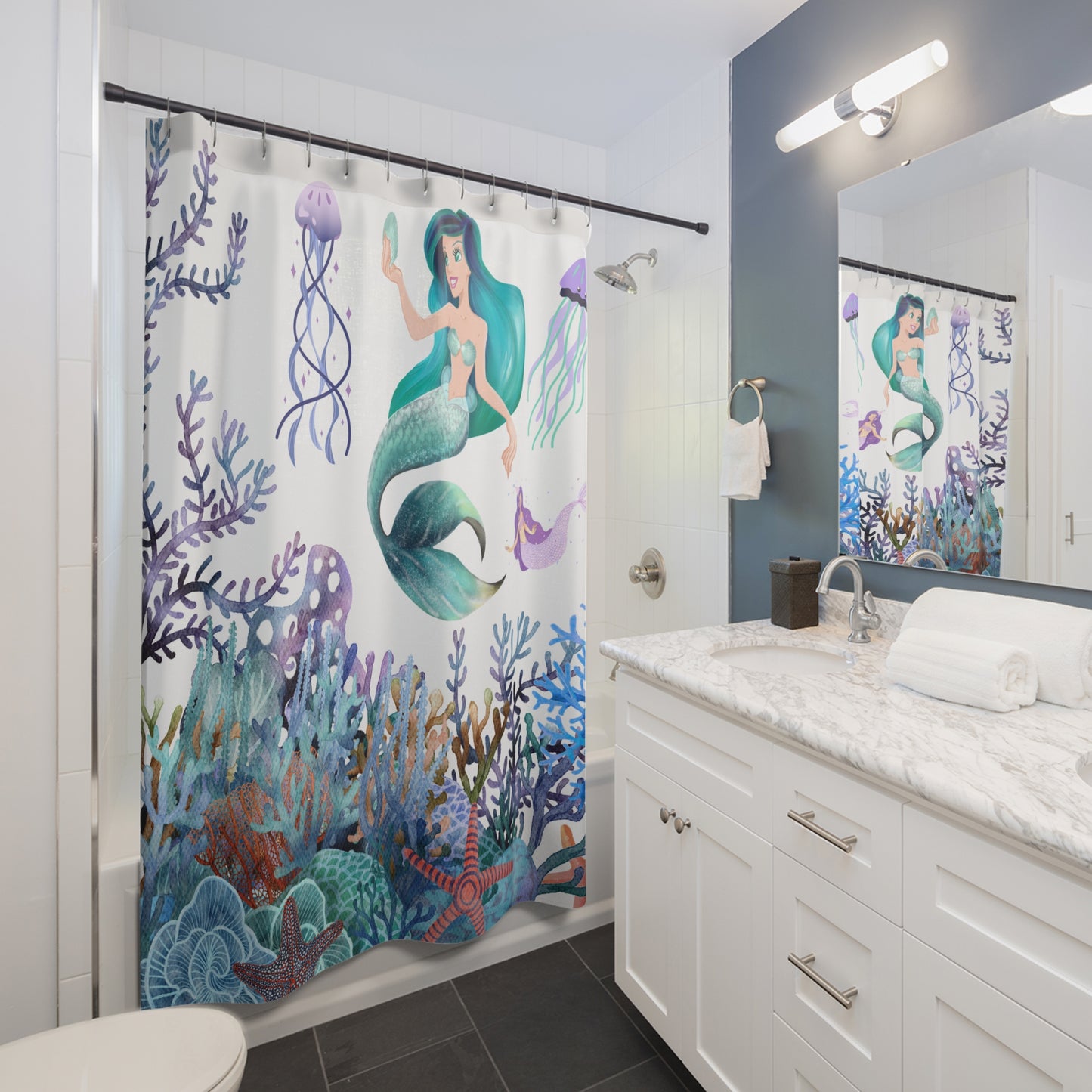 Mermaid Dream | Shower Curtains - Kim’s Signature Beauty & Accessories    