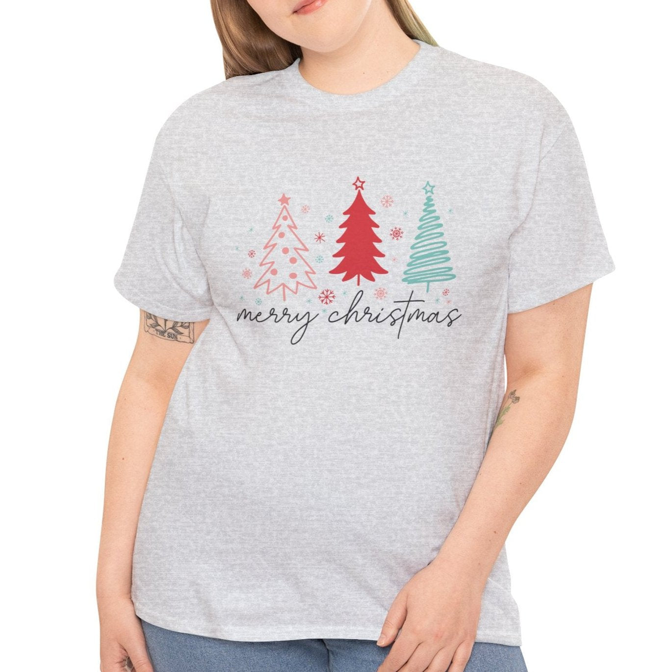 Merry Christmas Tree Tee - Kim’s Signature Beauty & Accessories    