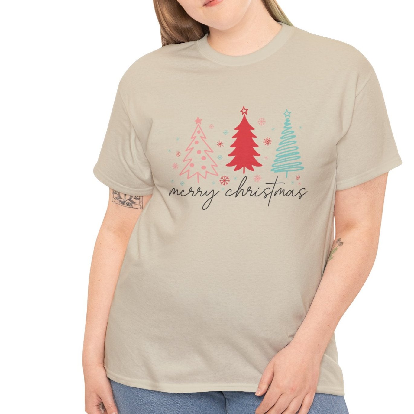 Merry Christmas Tree Tee - Kim’s Signature Beauty & Accessories    