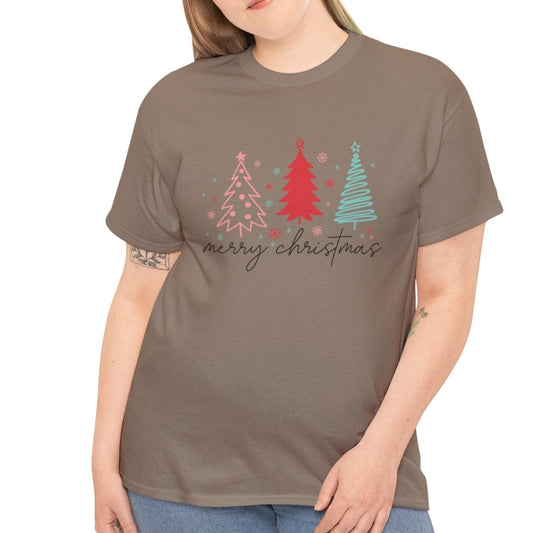 Merry Christmas Tree Tee - Kim’s Signature Beauty & Accessories    