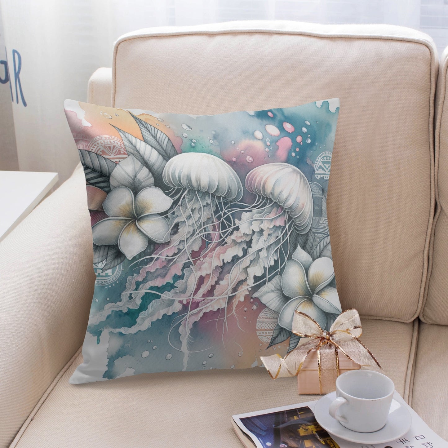 Mesmerizing Jellyfish Ballet Pillow Cover - Kim’s Signature Beauty & Accessories    