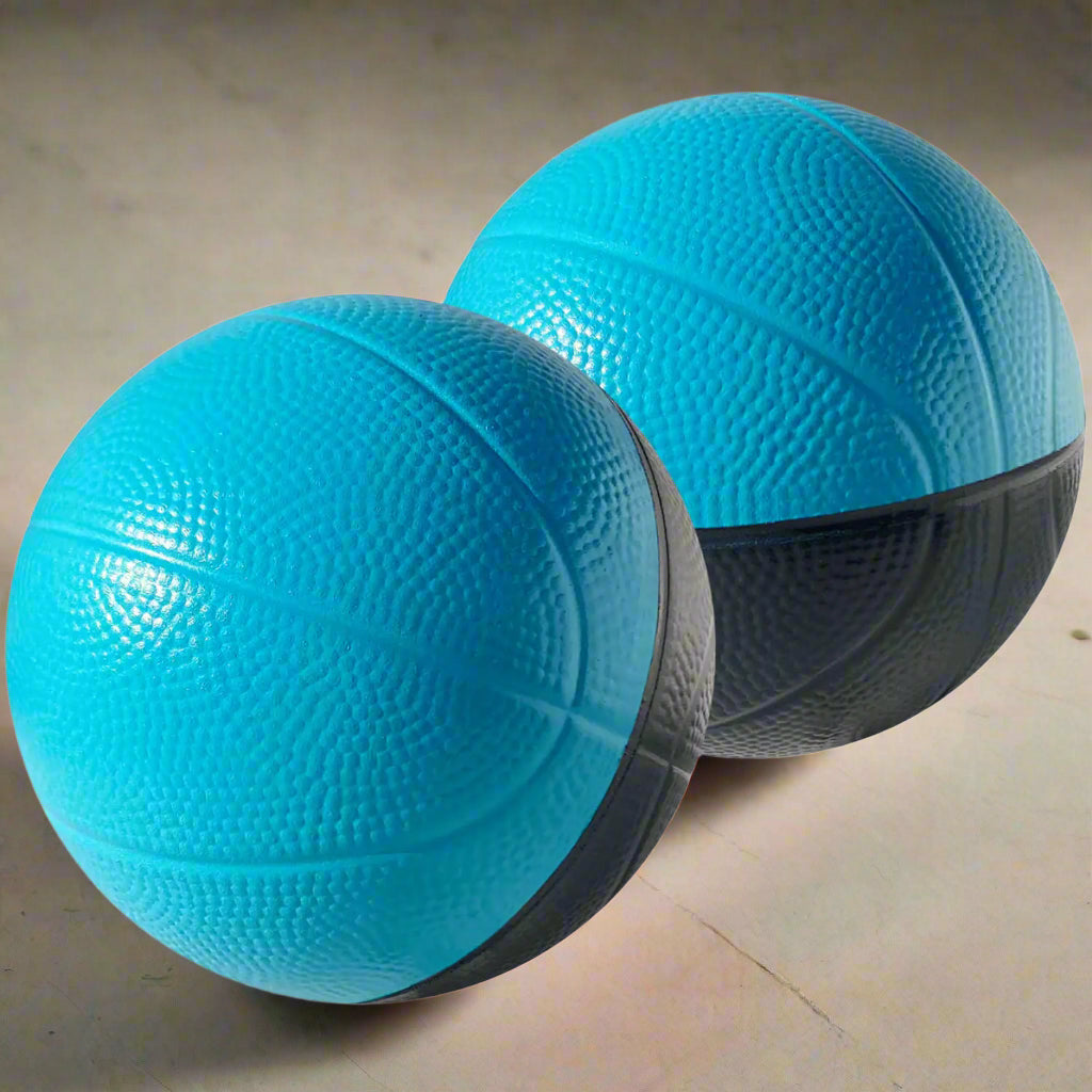 Mini Foam Basketball 2-Pack – 4” Soft Indoor Hoop Balls - Kim’s Signature Beauty & Accessories    