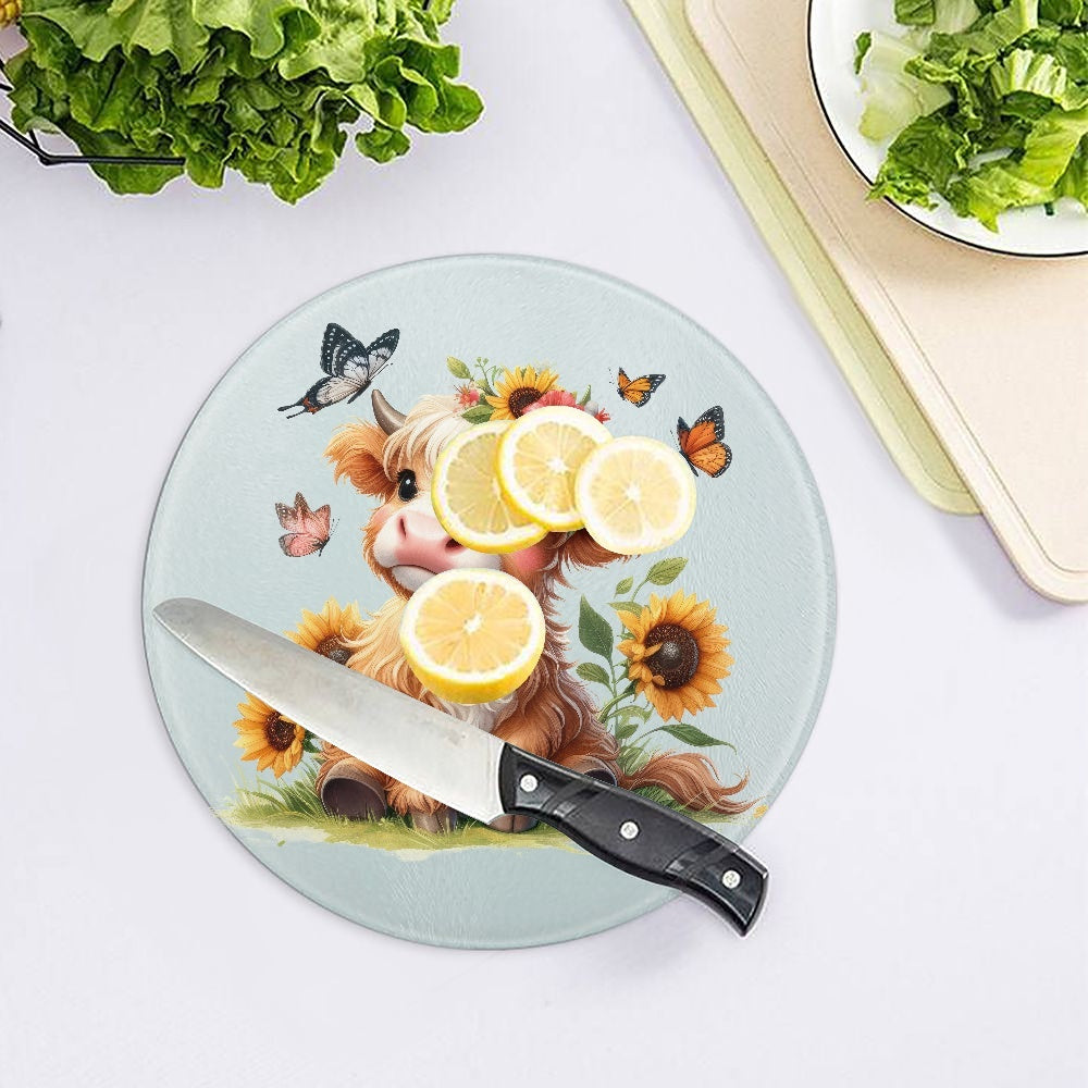 Mini Sunshine | Tempered Glass Cutting Board - Kim’s Signature Beauty & Accessories    