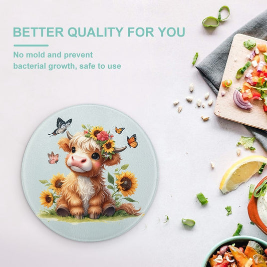 Mini Sunshine | Tempered Glass Cutting Board - Kim’s Signature Beauty & Accessories    