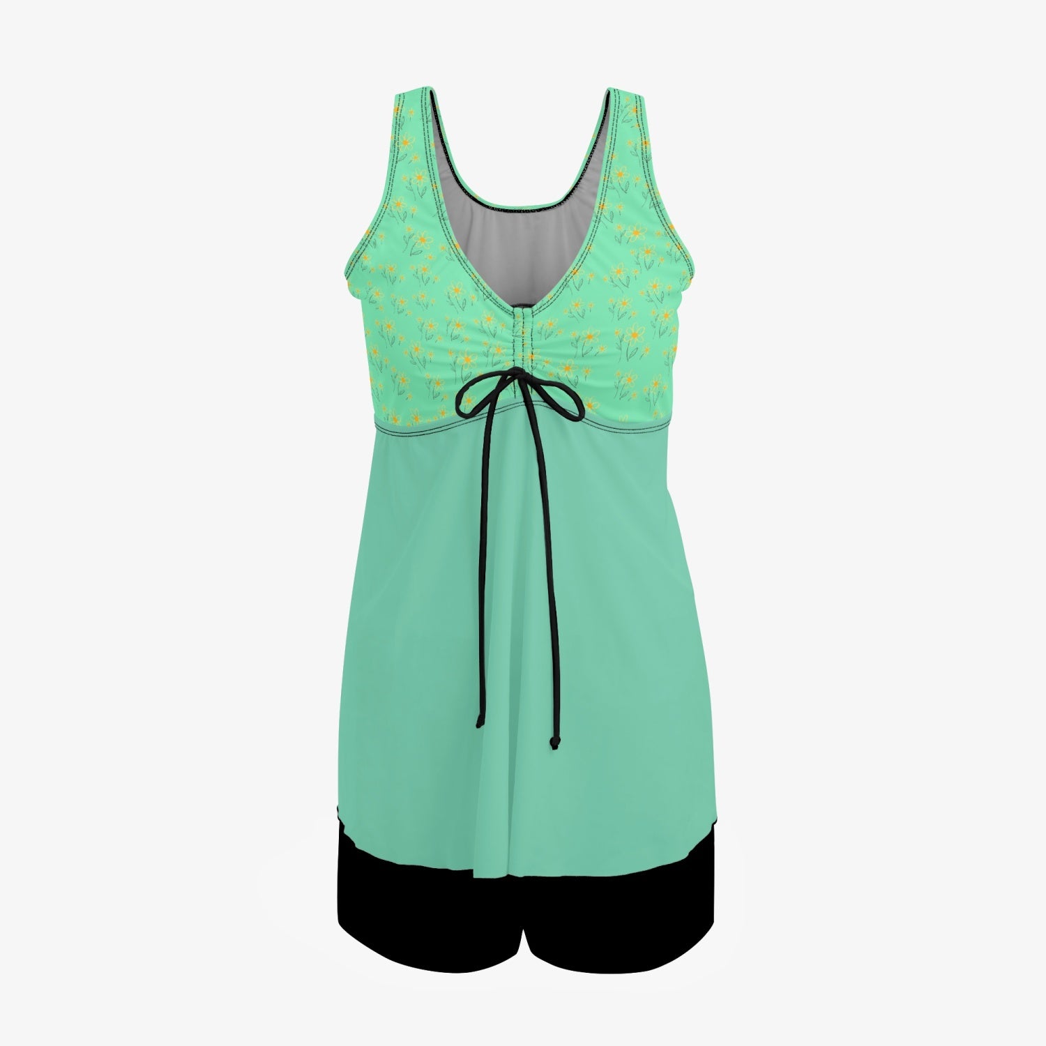 Minted Flowers Tankini | Women's Two-Piece Swimsuit - Kim’s Signature Beauty & Accessories    