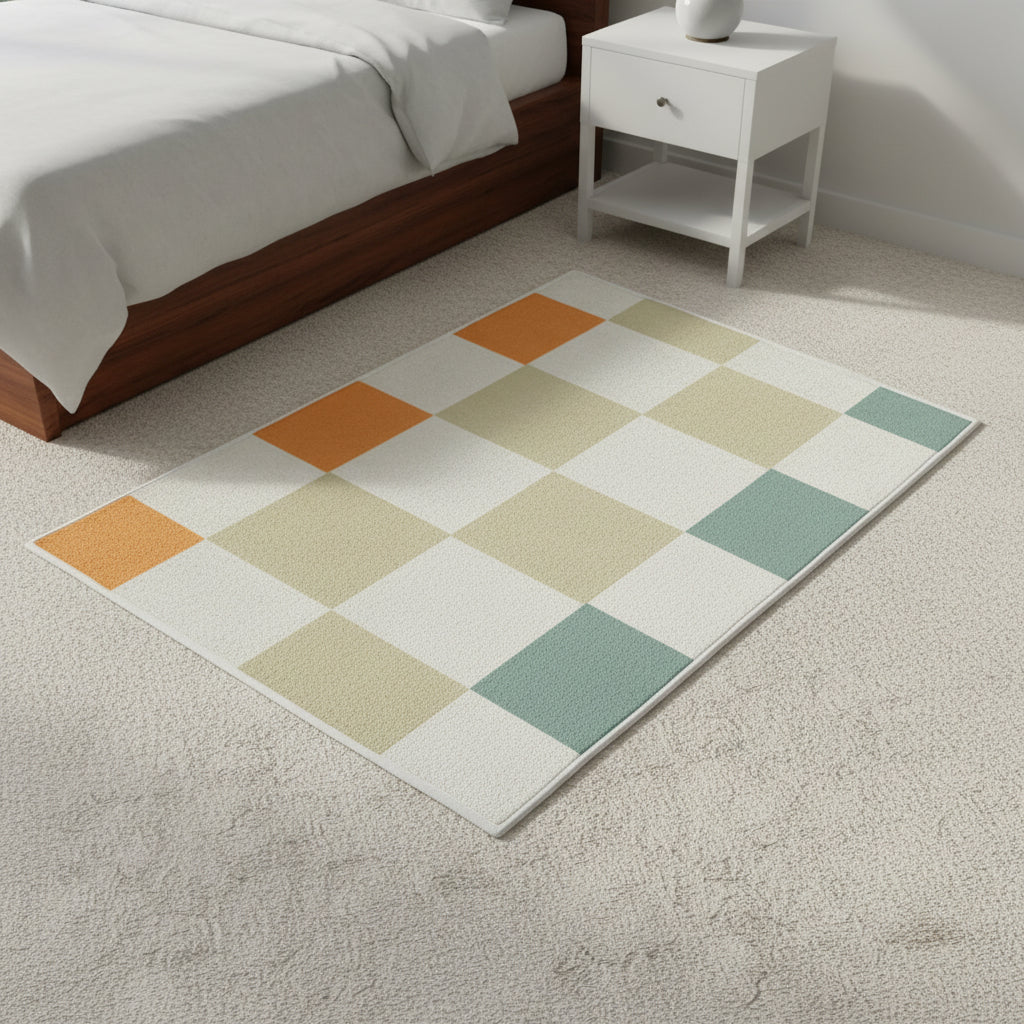 Modern Geometric Rug - Kim’s Signature Beauty & Accessories    