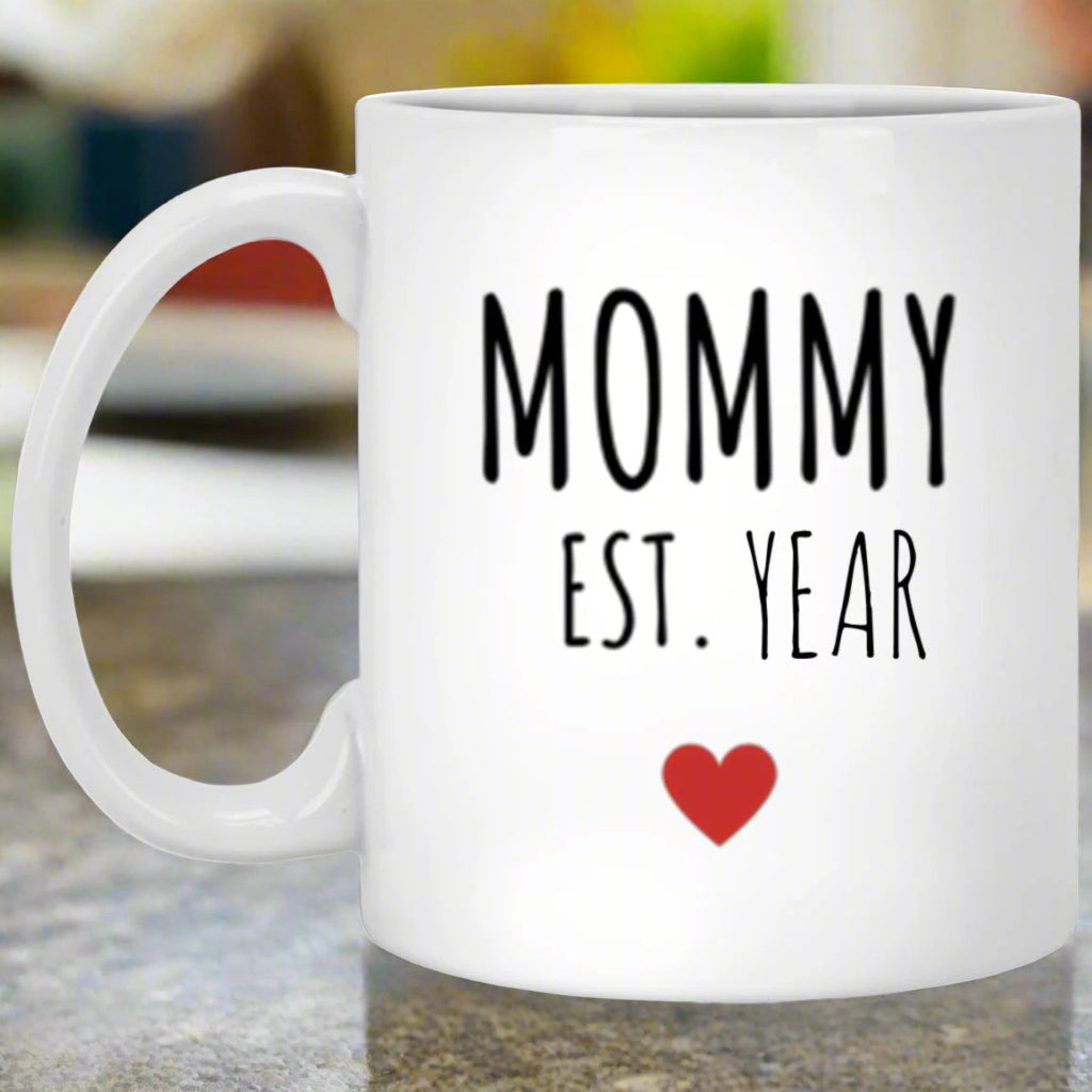 Mom Est. (Year) Customized Mug - Kim’s Signature Beauty & Accessories    