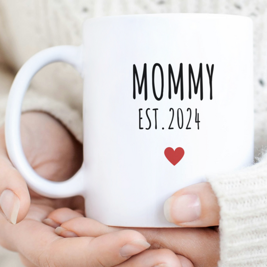 Mom Est. (Year) Customized Mug - Kim’s Signature Beauty & Accessories    