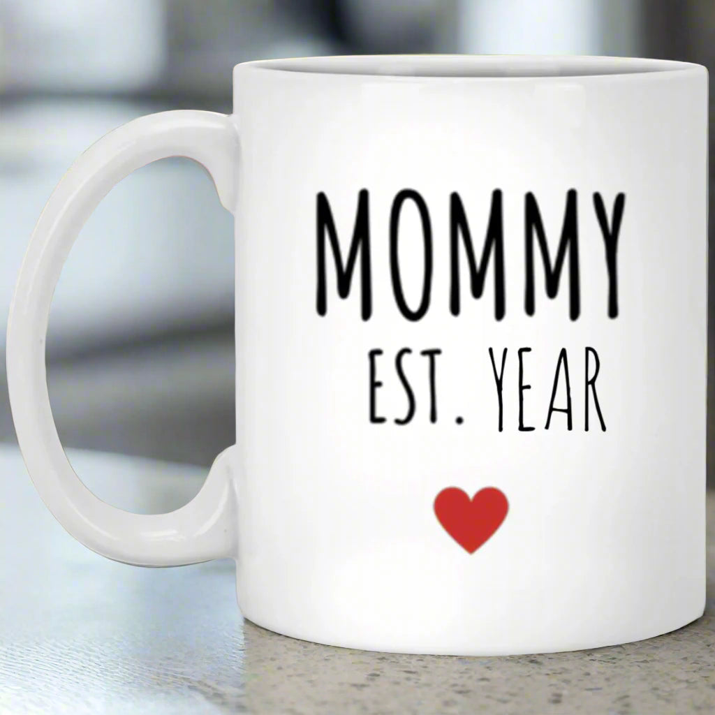 Mom Est. (Year) Customized Mug - Kim’s Signature Beauty & Accessories    