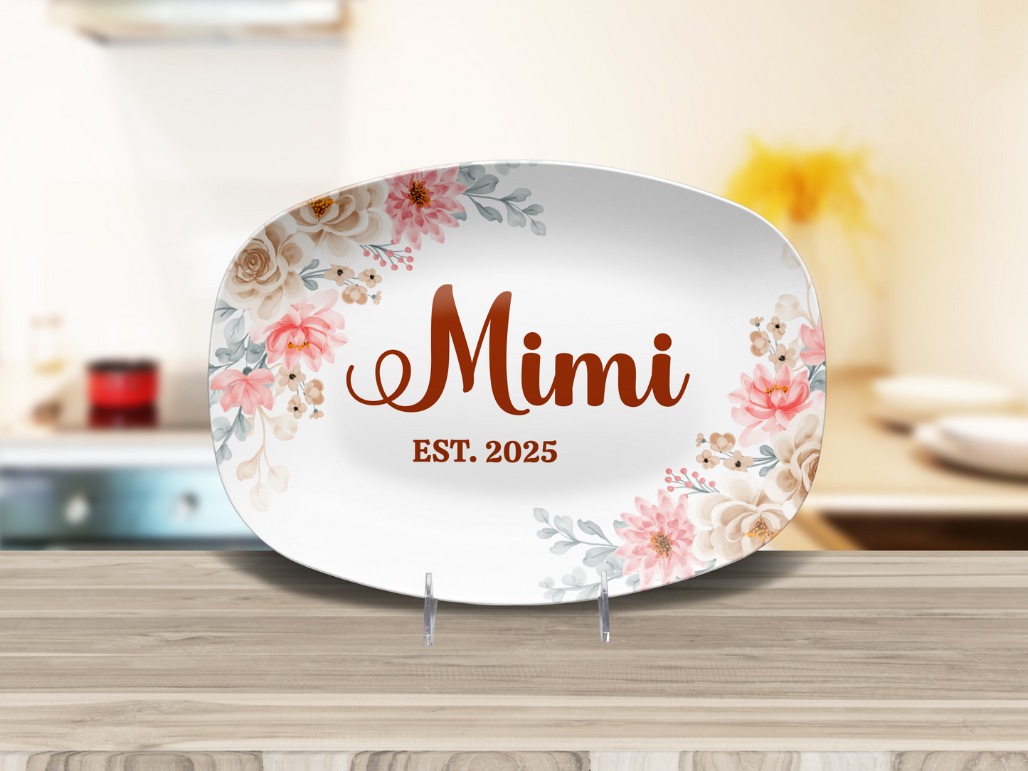 Mom & Grandmother's Platter (Choose Name) - Kim’s Signature Beauty & Accessories    