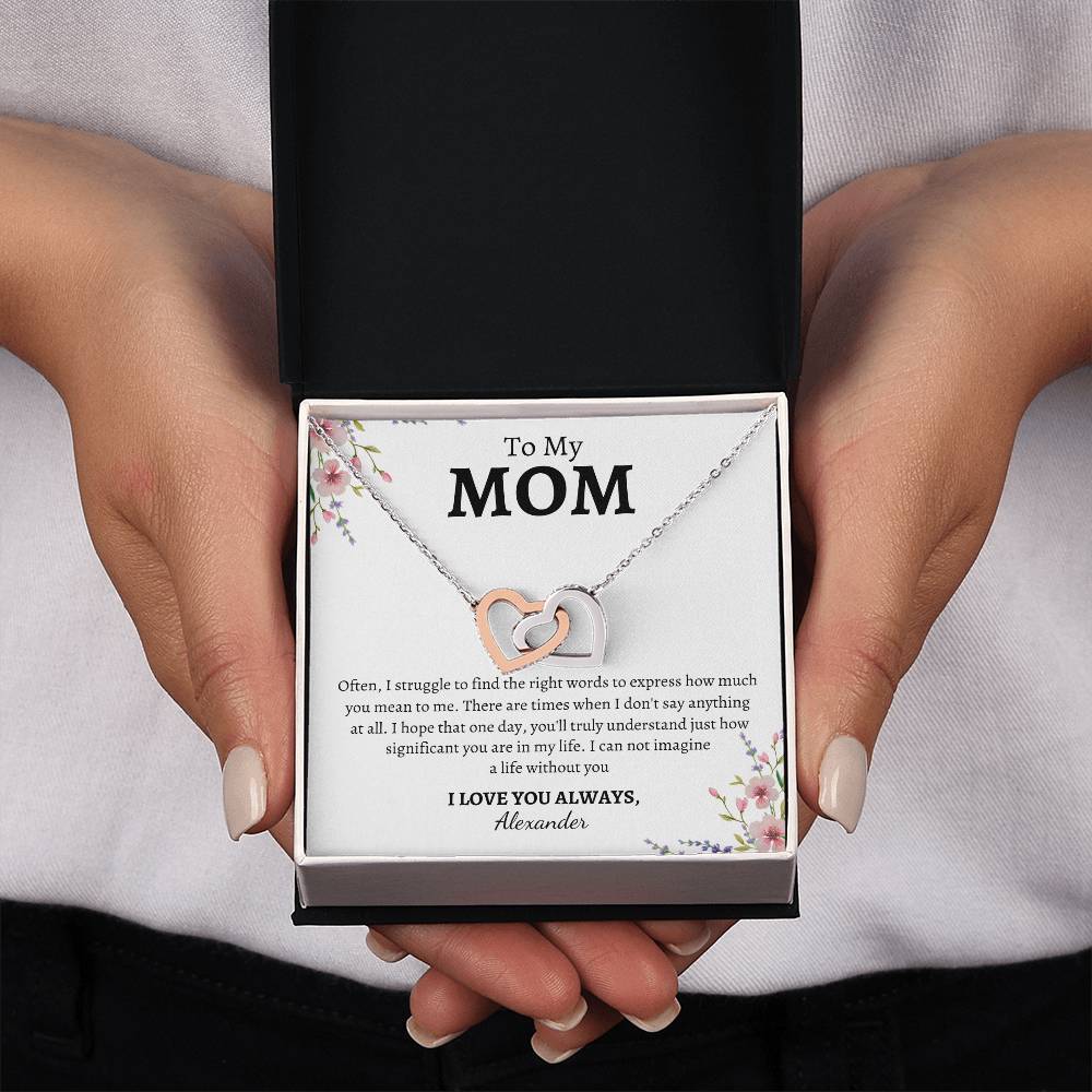 Mom, How much you mean to me (Personalize) - Kim’s Signature Beauty & Accessories    
