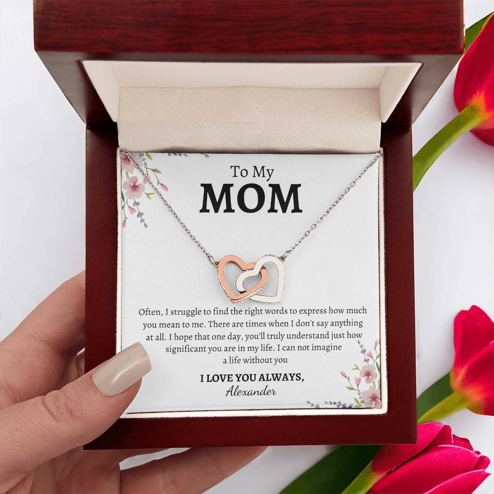 Mom, How much you mean to me (Personalize) - Kim’s Signature Beauty & Accessories    