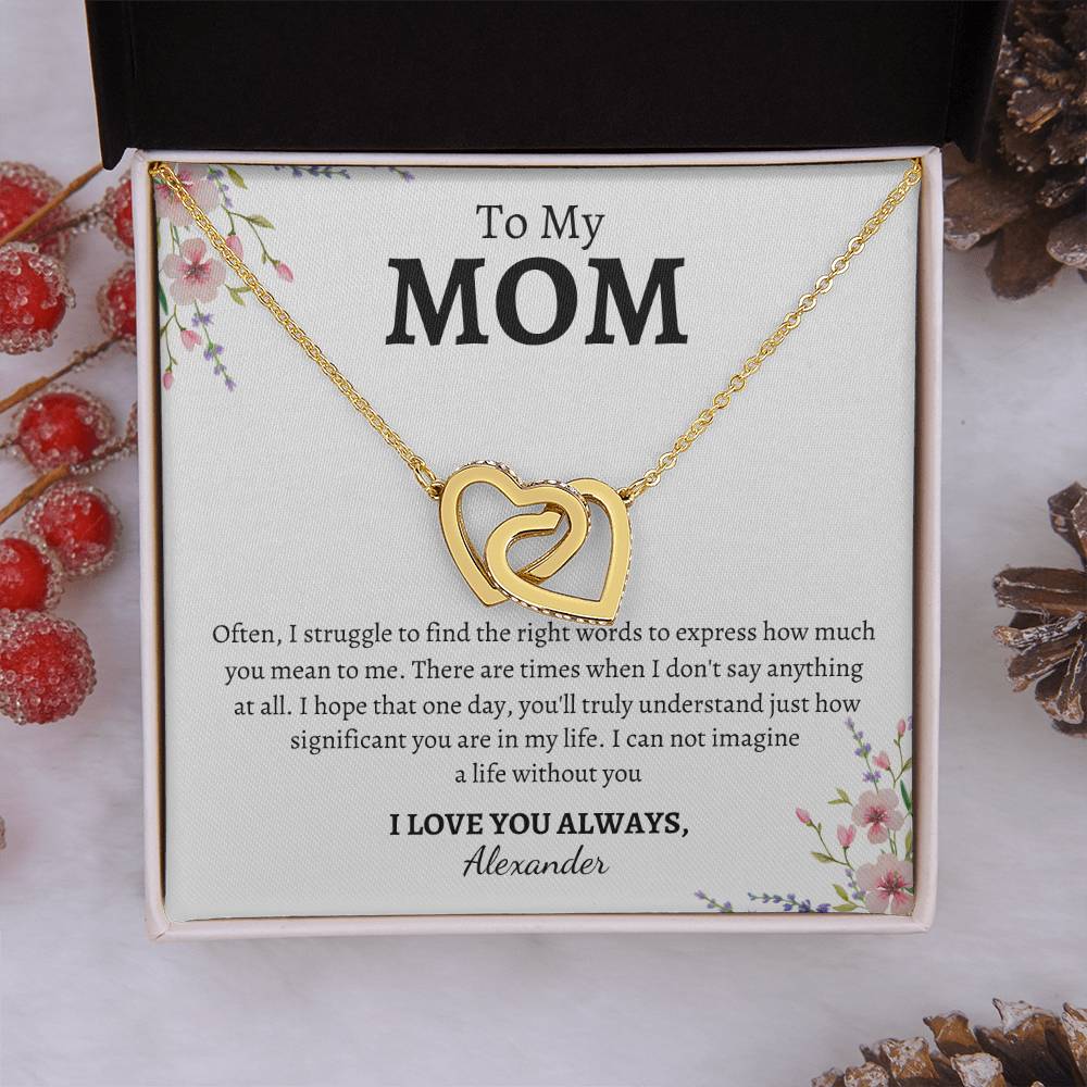 Mom, How much you mean to me (Personalize) - Kim’s Signature Beauty & Accessories    