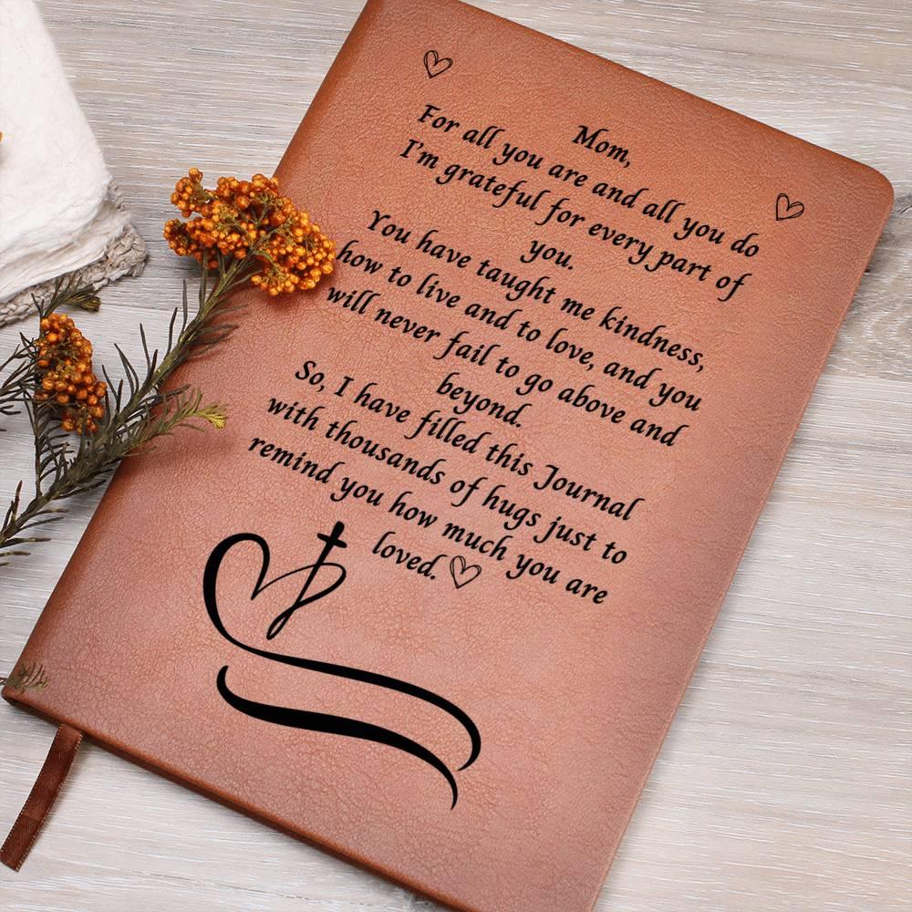 Mom, I am greatful Leather Journal - Kim’s Signature Beauty & Accessories    