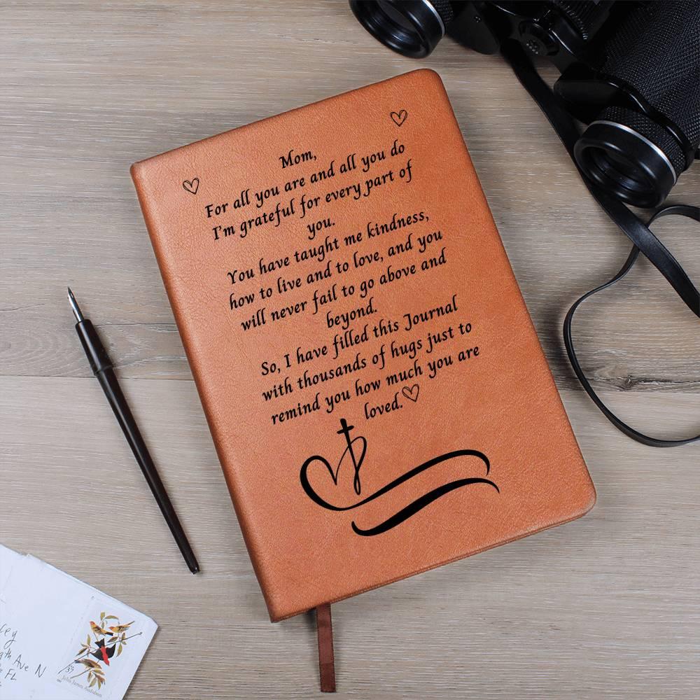 Mom, I am greatful Leather Journal - Kim’s Signature Beauty & Accessories    